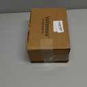 Volisnova 2 Pack Farmhouse Apothecary Jars with Lids - Glass Qtip Dispensers and Cotton Ball Holders for Bathroom Vanity Storage and Organization with 8 Pcs Wterproof Labels (Clear Glass)