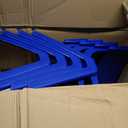 4 Pack Premium 11" H Plastic Stackable School Chairs, Toddler and Kids Chair for Daycare, School, Outdoor, Home - Blue