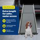 PetSafe Happy Ride Extra Long Telescoping Dog Ramp, Portable Pet Ramp for Cars, Trucks & SUVs, XL