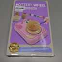 Pottery Wheel for Kids, Girls Arts and Crafts Toys for Kids Ages 8-12,Pottery Studio Craft Kit with 3 Pack Air-Dry Clay, Art Supplies for Kids Toys Girls Birthday Gift for 6 7 8 9 10 11 12+