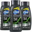 Dial Men Body Wash, 3 Pack, Recharge 3-in-1 Body, Hair and Face Wash, Cedar Leaf Scent, Long Lasting All Day Fresh Body Wash for Men, 20 oz. Each