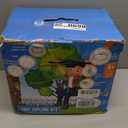 Zip Line Kit for Kids and Adults, 100/120 / 150/200 ft, Up to 350 Lbs, Rustproof Stainless Steel, Quick Setup with Ratchet, Safety Harness, Backyard Adventure Fun Includes Climbing Holds