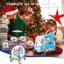 Kids Drum Set for Toddlers 13, Light-Up 5pcs Beginner Drum Set with Stool & Cymbal, Musical Drums Toy for Boys Girls Ages 25 Birthday Christmas New Year Valentines Day Gifts (Medium)
