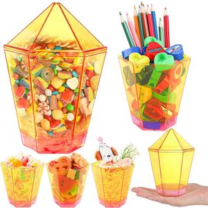 Aneco 6 Piece Pencil Gift Boxes Back to School Pencil Containers for Teachers Gifts Candy Popcorn Holders Bulk Bags Party Favor for Teacher Appreciation Gifts School Classroom Decoration