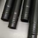 Shower Curtain Rod Adjustable 31-79", Anti-Rust Shower Rod & Spring Tension Shower Rod No Drill, Black Shower Curtain Rod for Bathroom Tension Rod