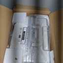 Carry On Luggage 22x14x9 Airline Approved Aluminum Frame, 20 Inch Hard Shell Carry On Luggage, Suitcase Carry-on Zipperless Luggage, TSA Approved (White)