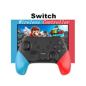 Wireless Switch Pro Controller, Remote Gamepad Joypad for Nintendo Switch/Switch Lite Console with Adjustable Vibration, Turbo and Motion Control, Supports Windows Computers and Android Devices
