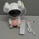 KIMHY Astronaut Galaxy Projector for Bedroom Kids Adults, 2 in 1 Star Projector Galaxy Night Light with Moon Lamp 8 Colors Effects, Space Light for Room Decor, Boy & Girl Birthday, Christmas (Pink)