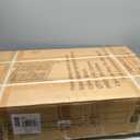 Buffet Cabinet, Modern Industrial Style Sideboard Buffet Cabinet, with Adjustable Shelves Credenza for Living Kitchen Dining Farmhouse, Black