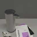 simplehuman 9 oz. Touch-Free Automatic Rechargeable Sensor Pump, White Stainless Steel, New