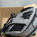 MATEIN Travel Laptop Backpack, Business Anti Theft Slim Sturdy Laptops Backpack Personal Item Bag, Water Resistant College School Computer Bag Gift for Men & Women Fits 15.6 Inch Notebook, Grey