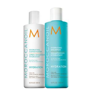 Moroccanoil Hydrating Shampoo & Conditioner HalfLiter Set