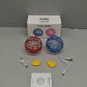 Upgraded 2 Pack Flying Orb Ball 2025 Hover Orb Galaxy Boomerang Ball Cosmic Floating Globe Magic Galactic Flying Spinner Balls Hand Drone Fidget Toys for Kids Ages 6+ Year Old Boys Girls BR