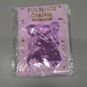 Pink Tinsel Curtain Party Backdrop,10pcs Square Foil Fringe Curtain Pastel Pink Streamers Party Decorations for Bachelorette Princess Birthday Valentines Day Sleepover Slumber Theme