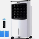 ES10348US-WH Portable Air Cooler Fan Filter Humidify Anion w/Remote Con.