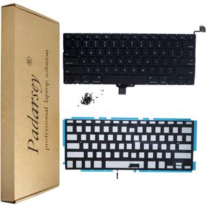 Replacement US Backlit Backlight Keyboard with 80 PCE Screws -for MacBook Pro Retina 13" A1502 (Late 2013- Early 2015)