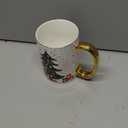 RIFLE PAPER CO. Holiday Tree Porcelain Mug for Festive Occasions and Gatherings with Holiday-Themed Design, Gift For Friends and Family During the Winter Holidays