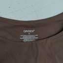 QINSEN Women's Crew Neck Short Sleeve Tees Double Lined Slim Fit T Shirt Basic Y2K Tops S