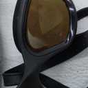 OMID Swim Goggles, P2 Polarized Swimming Goggles for Men Anti-fog Goggles Swimming for Adult Women (B7-all Black Frame Coffee Lens)