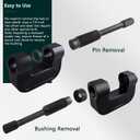 Professional Brake Anchor Pin & Bushing Removal Tool  10-Ton Heavy-Duty Design, Brake Anchor Pin Press Compatible with Class 6-8 Commercial Vehicles