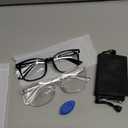Gaoye Eyewear Frames for Men - Blue Light Blocking Square Glasses, Anti UV Ray Computer Gaming, Blue Blockers for Women