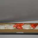 SKOLOO Coat Rack Wall Mounted - 38.3'' Long, Wooden, Heavy Duty, Rustic Coat Hooks for Wall, Wall Coat Rack with 10 Triple Hooks for Hanging Clothes, Jacket, Hat (Weathered White)