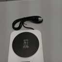 Sourdough Starter Warmer Mat - 24H Timer - Precise 1F Thermostat Control (70-100F) - Smart Memory Warming On/Off - Fits Jars Up to 40oz - Perfect for Home Baking (Pure White)