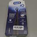 Oral-B iO Simple Clean Rechargeable Electric Powered Toothbrush, Night Black with 1 Gentle Care Brush Head and 1 Black Travel Case - Automatic Pressure Sensor to Protect Gums - 3 Modes - 2 Min Timer