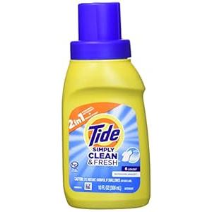 Tide Simply All-In-One Liquid Laundry Detergent, Refreshing Breeze Scent, 10 fl oz Each (Pack of 1)