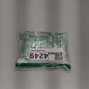 Skylety 30 Pcs Backgammon Pieces Checkers, 1.25 Inch Replacement Checkers Board Game Playing Game Chips with 5 Dice(Beige, White and Brown)