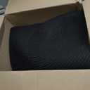 MEGASKET 115L Super Large Black Blanket Basket, 23.6"x15.7" Woven Rope Bin for Storage, Oversized Kids Dog Toy Storage Box Bins, XXXL Blanket Holder for Living Room, Jumbo Wicker Basket for Organizing