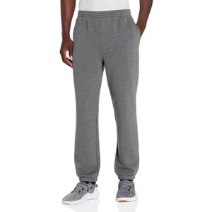 Amazon Essentials Men's Fleece Sweatpants, Closed Bottom(X-Large, Charcoal Heather)