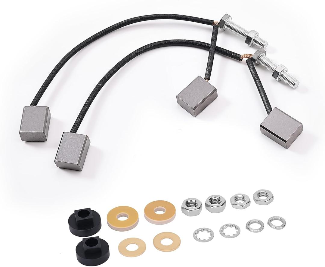 HITACHI Motor Brush Kit for Yamaha DM430-06, Motor Brushes Suitable for Yamaha G14- Electric, G16- Electric, G19- Electric, G20- Electric, G22- Electric, G21- Gas, OEM #JU2-H1801-20-00 HITACHI Motor Brush Kit for Yamaha DM430-06, Motor Brushes Suitable for Yamaha G14- Electric, G16- Electric, G19- Electric, G20- Electric, G22- Electric, G21- Gas, OEM #JU2-H1801-20-00