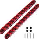 11 LED Red Trailer Brake Tail Light, 2 Pack 16 LED Bar Stop Turn Signal Tail Lights Waterproof Brake Strip Red Light for Marine Boats Golf Cart Offroad Truck RV UTV ATV