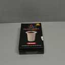 Disposable Coffee Filters for My K-Cup, K-Carafe, Cuisinart SS-RFC and Other Large Reusable Filter Cups (Unbleached 100 Count)