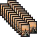Edenseelake 4x6 Picture Frame Set of 22, Black Wood Picture Frames Display 4 by 6 Inch Photo for Tabletop or Wall, Vertical or Horizontal