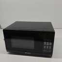 Emerson MW9255B Countertop Microwave Oven, 6 Pre-Programmed Settings, Removable Glass Turntable and Child Safety Lock, 0.9 Cu ft, 900W, Black