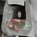 Vabches Over The Toilet Storage Cabinet, Storage Cabinet Over Toilet with Double Doors & Toilet Paper Holder Stand, Freestanding Toilet Shelf Space Saver with Anti-Tip Design & Adjustable Shelf, Black (W33.03'')