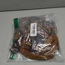Gorkonpy Native American Costume Girls with Headdress (10-12 Years, Brown)