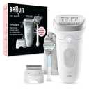 Braun Silk-pil 7 Epilator, Wet and Dry, Wide Head, Includes Venus Intimate Razor, Shaver Head and Trimmer Comb, SE7-141