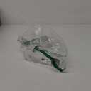 iDesign Lazy Susan 1/4 Wedge Organizer Bin with Handle for Corner Cabinet - Clear - Made in USA