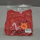 Toddler Baby Girl Clothes Infant Girl Outfits Fall Ruffle Floral T-Shirt Top Pants Set Winter Spring Clothes Size 3-4T (Red)