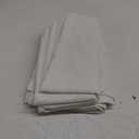 Linen Curtains 108 Inches Long for Living Room Bedroom 2 Panels Set Extra Long Back Tab Curtain Light Filtering Semi Sheer Beige White Drapes Floor to Ceiling Curtains for Large Windows 52x108