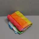 Jekeno Rainbow Gifts Blanket for Women Men, Tie Dye Colorful Throw Blankets Pride Gifts for LGBT Girls Boys Teens, Lesbian Gay Queer Decor for Home Bed Couch (50"x60")