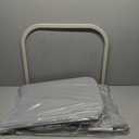 Q-MIULIKE Baby Bed Rail for Toddlers Smooth Flip-Down Safety 1.5m, Grey
