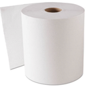 GEN Hardwound Roll Towels - White, 8-Inch x 800 ft, 3 Rolls