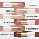 2 x 6 Colors Cream Contour Stick Makeup Kit, Shades with Blush, Highlighter and Bronzer,Double Ended Contour Stick for Cheeks, Waterproof and Long Lasting, Matte and Dewy Finish (Set B)