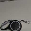 26Ft Retractable Dog Leash, Heavy Duty Great Leash for Dog up to 110 lbs, Anti-Slip Rubberized Handle, One-Handed Brake, Strong Nylon Tape, Tangle Free(Large).