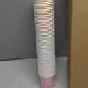 Party Paper Cups [50 Count(Pink)] 8.5 oz, Paper Cups For Weddding,Party(Baby Shower Party,Bachelorette party),Picnic, BBQ, Travel, and Event
