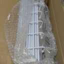 HOMIDEC Shoe Rack, 4 Tier Shoe Storage Cabinet 16 Pair Plastic Shoe Shelves Organizer for Closet Hallway Bedroom Entryway (White)